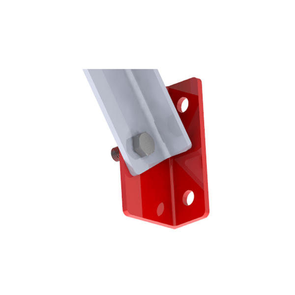 Equerre 3 trous pour jambe de force